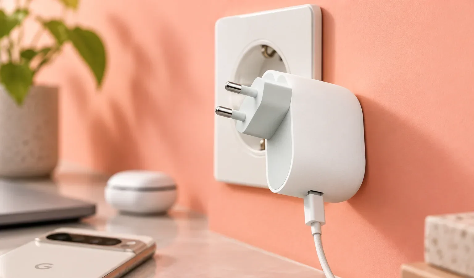 Caricatore Google USB-C 45 W: Unico per Pixel e Laptop al 50% di Risparmio!