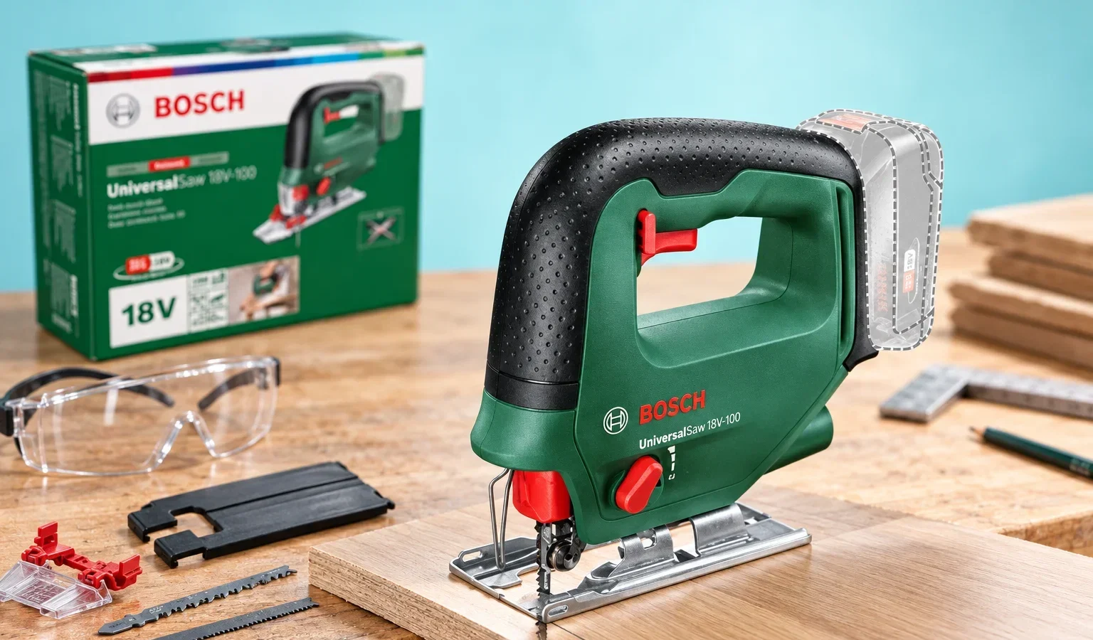 Risparmia 14,49€ sul Bosch UniversalSaw: tagli senza cavo fino a 100 mm!