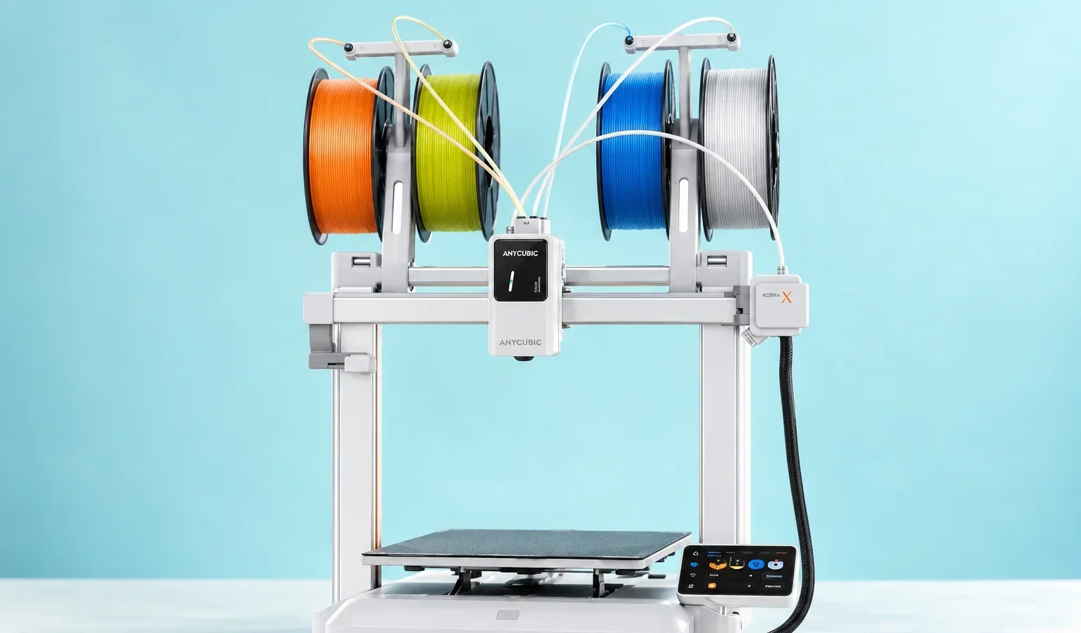 Anycubic Kobra X: Stampa in Quattro Colori a 319,99€ fino a 600 mm/s!