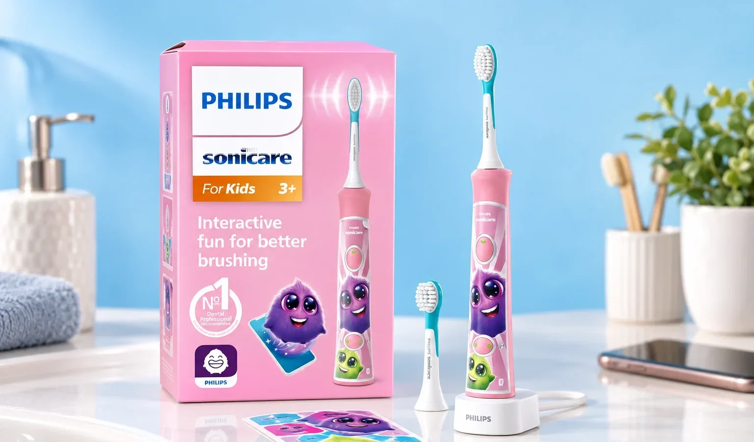 Philips Sonicare For Kids: il 40% di sconto per un divertente sorriso!