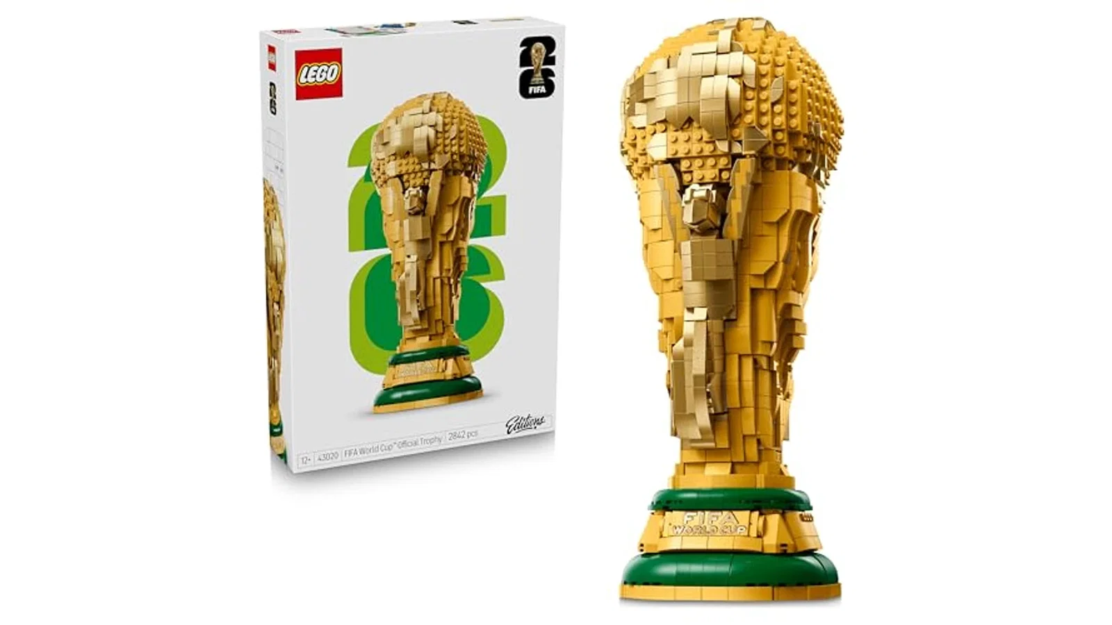 Set LEGO FIFA World Cup: Ottieni l’Ufficiale Trofeo a 143,99€ per Tifosi!