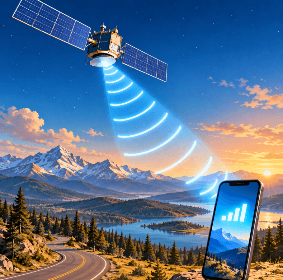 Satellite e Telefonia: AT&T, Verizon e T-Mobile si Alleano per un Futuro Connesso