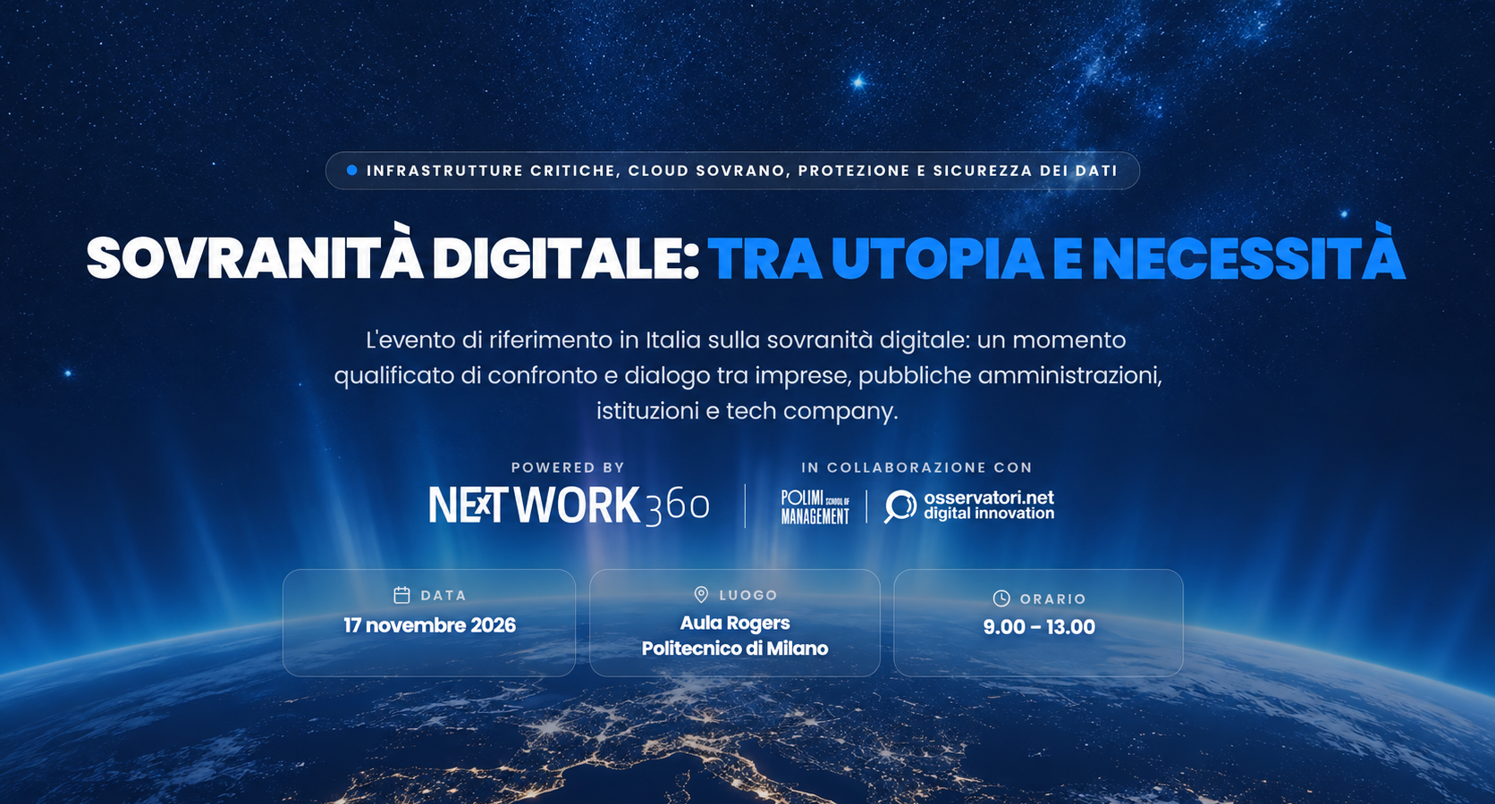Sovranità Digitale: Milano Ospita il Forum sulle Strategie Innovative per Italia ed Europa