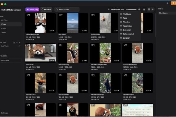 Gestisci Video e Audio su Mac con SurSort Media Manager: La Soluzione Perfetta!