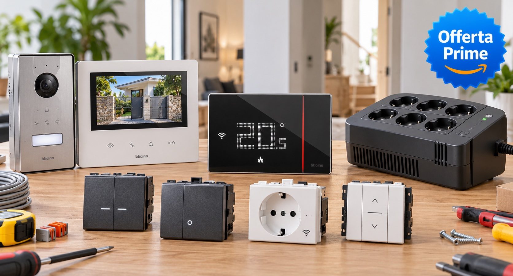Offerte Imperdibili BTicino: Smart Home, Smarther2 e UPS in Promozione!