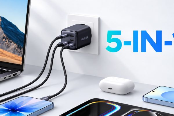 5 dispositivi a una spina: scopri il mini caricatore Ugreen a soli 18€!