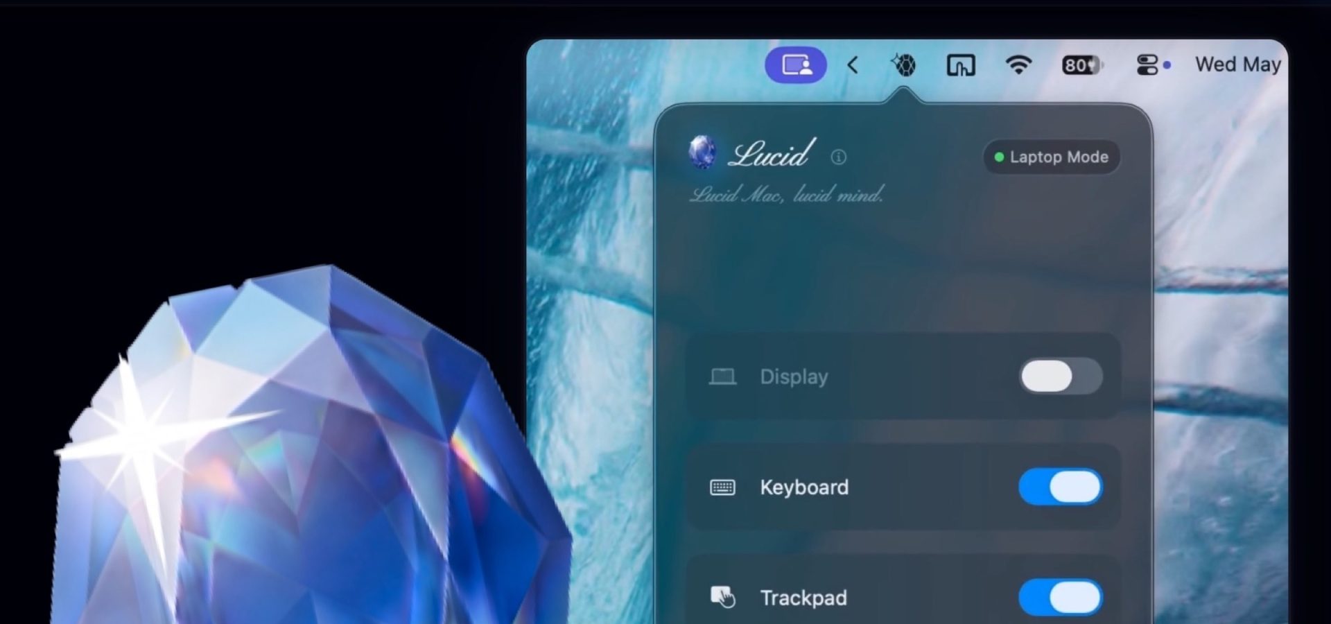 Lucid: Pulisci il tuo Mac senza spegnerlo!