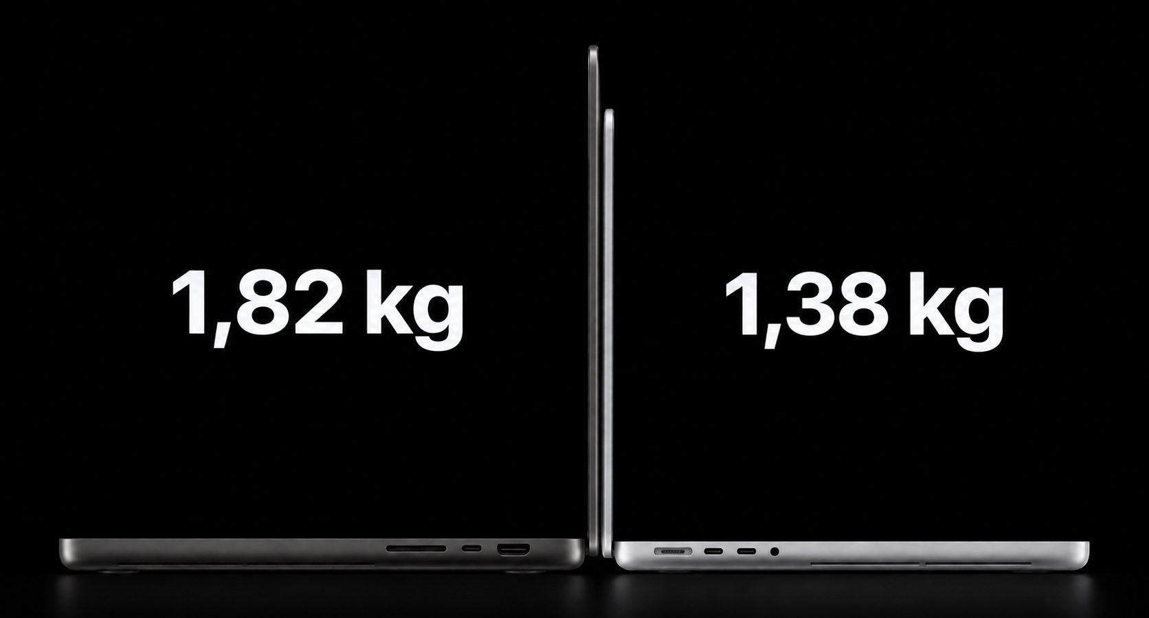 MacBook Pro OLED: il confronto tra i modelli più leggeri e compatti