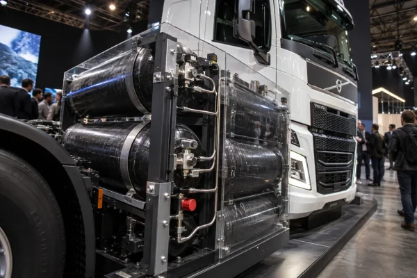 Camion FCEV Volvo Trucks: l’innovazione dell’idrogeno compresso alla guida del futuro