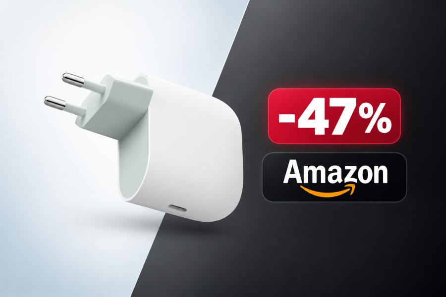 Caricatore USB-C Google 45W in offerta a 18,49€