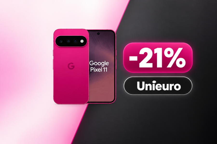 Google Pixel 11 in offerta a 794,19€ con NO IVA