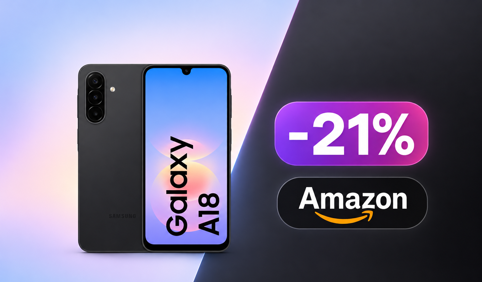 Samsung Galaxy A18 in offerta a 229€
