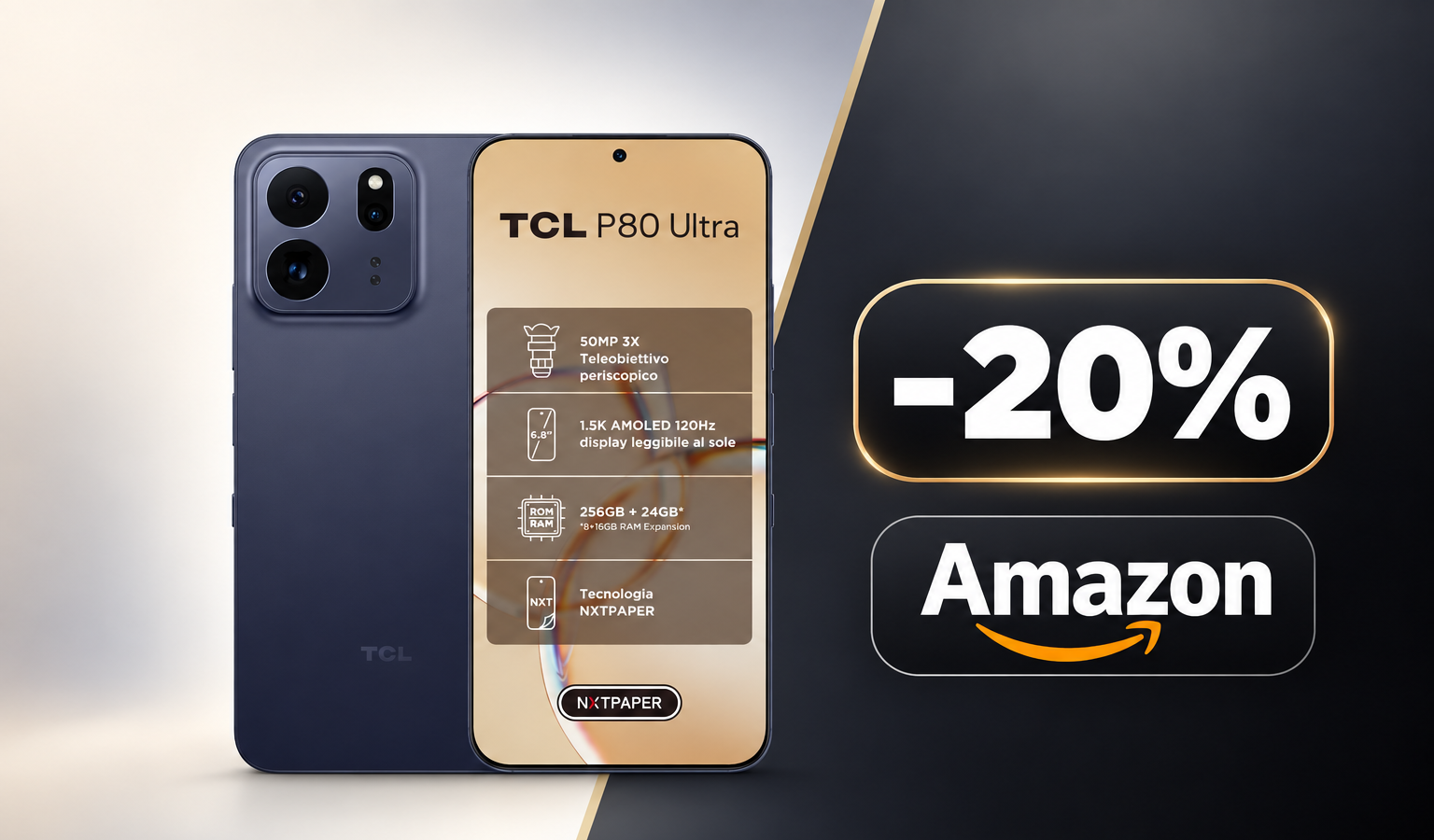 TCL P80 Ultra NXTPAPER in offerta a 440€