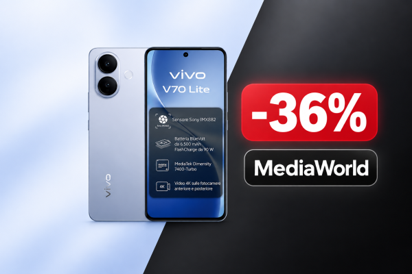 Vivo V70 Lite 5G in offerta a 254,91€