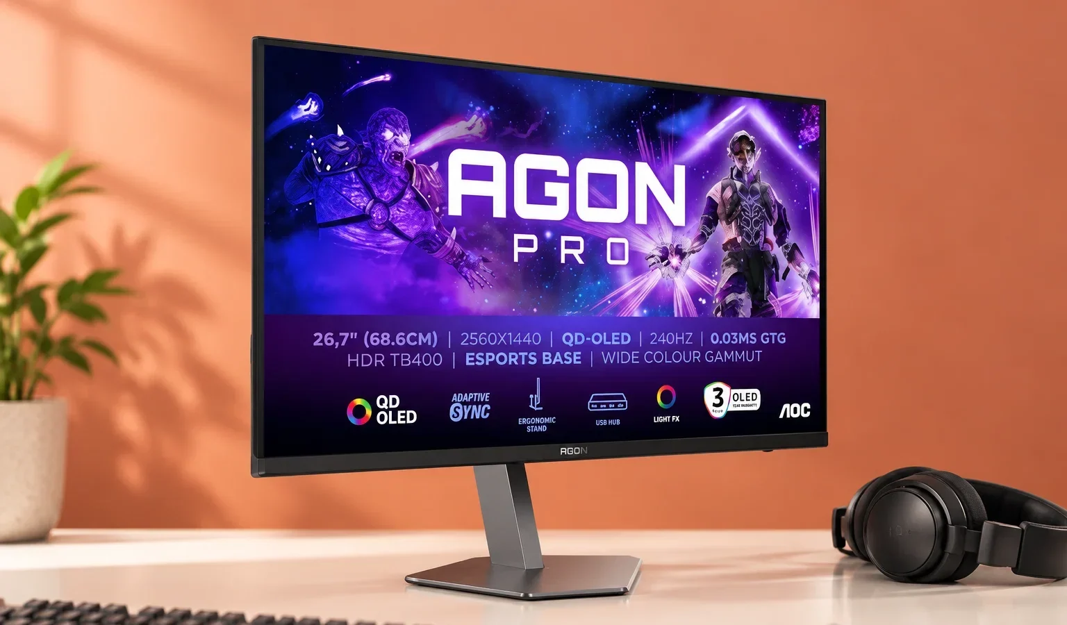 AOC QD-OLED 240 Hz: il Prezzo Record di 359€!