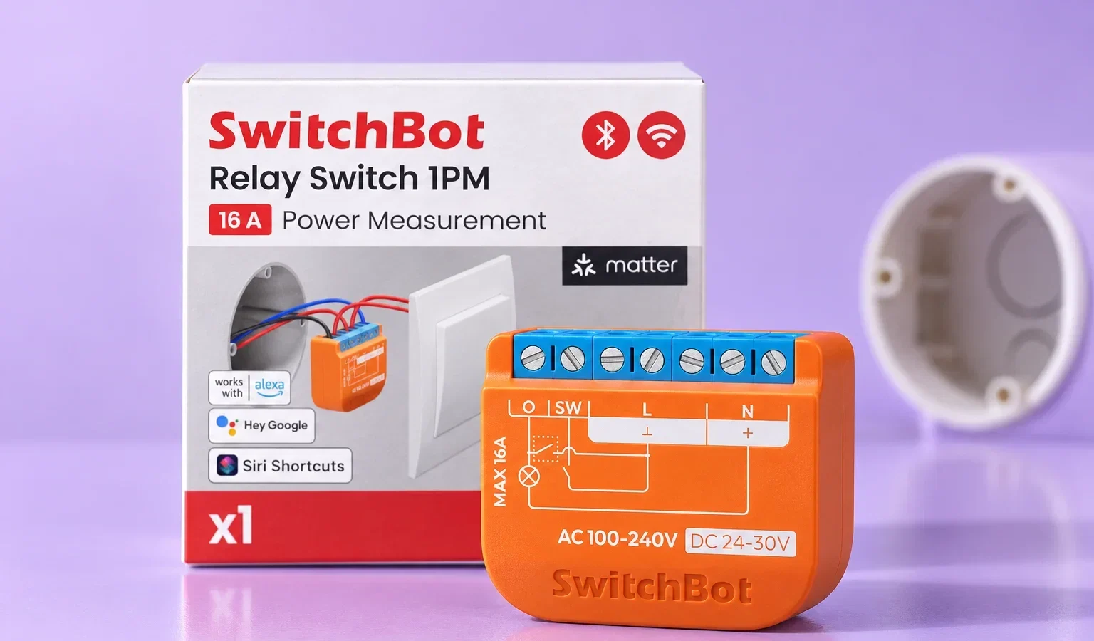 Accendi le tue luci smart con SwitchBot Relay Switch 1PM a soli 16,99€!