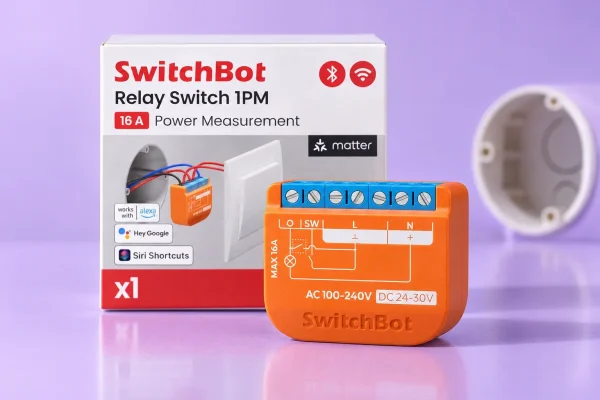 Accendi le tue luci smart con SwitchBot Relay Switch 1PM a soli 16,99€!