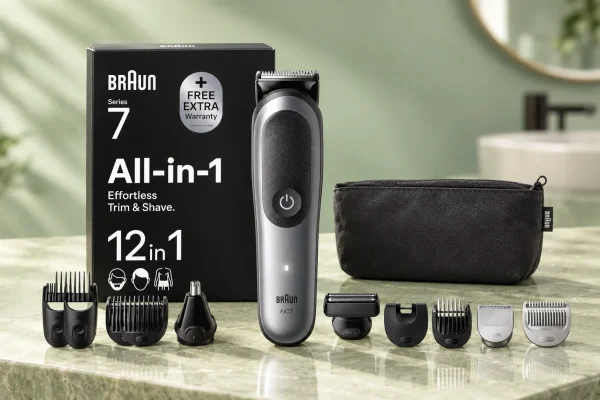 Braun Serie 7 12in1: Taglio Barba, Capelli e Rasoio Corpo a Soli 93,21€!