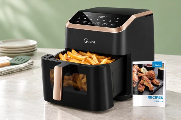 Friggitrice ad Aria Midea: Cuoci 1 kg di Patatine a Solo 59,90€!