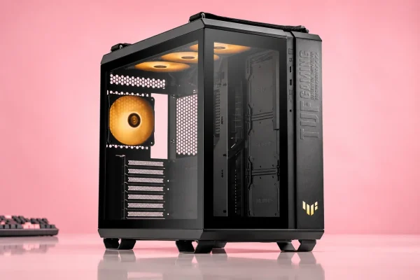 ASUS TUF GT502 PLUS a meno di 150€: Potenza e stile con quattro ventole ARGB per il tuo PC!