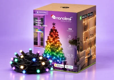 Trasforma il tuo albero e terrazzo con le luci Nanoleaf: 300 LED a soli 95€!