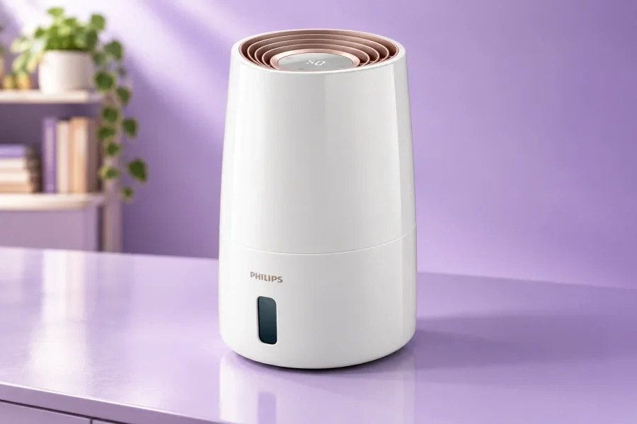 Philips Umidificatore 3000: Soluzione Anti-Aria Secca a Solo 99,99€ per Ambienti Fino a 45 m²